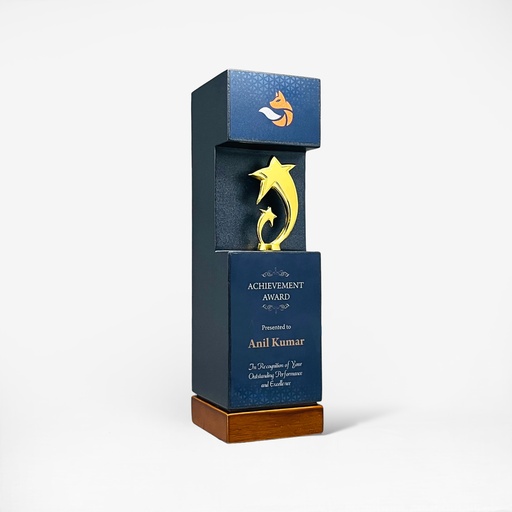 Wood & Metal Trophy WM 9173